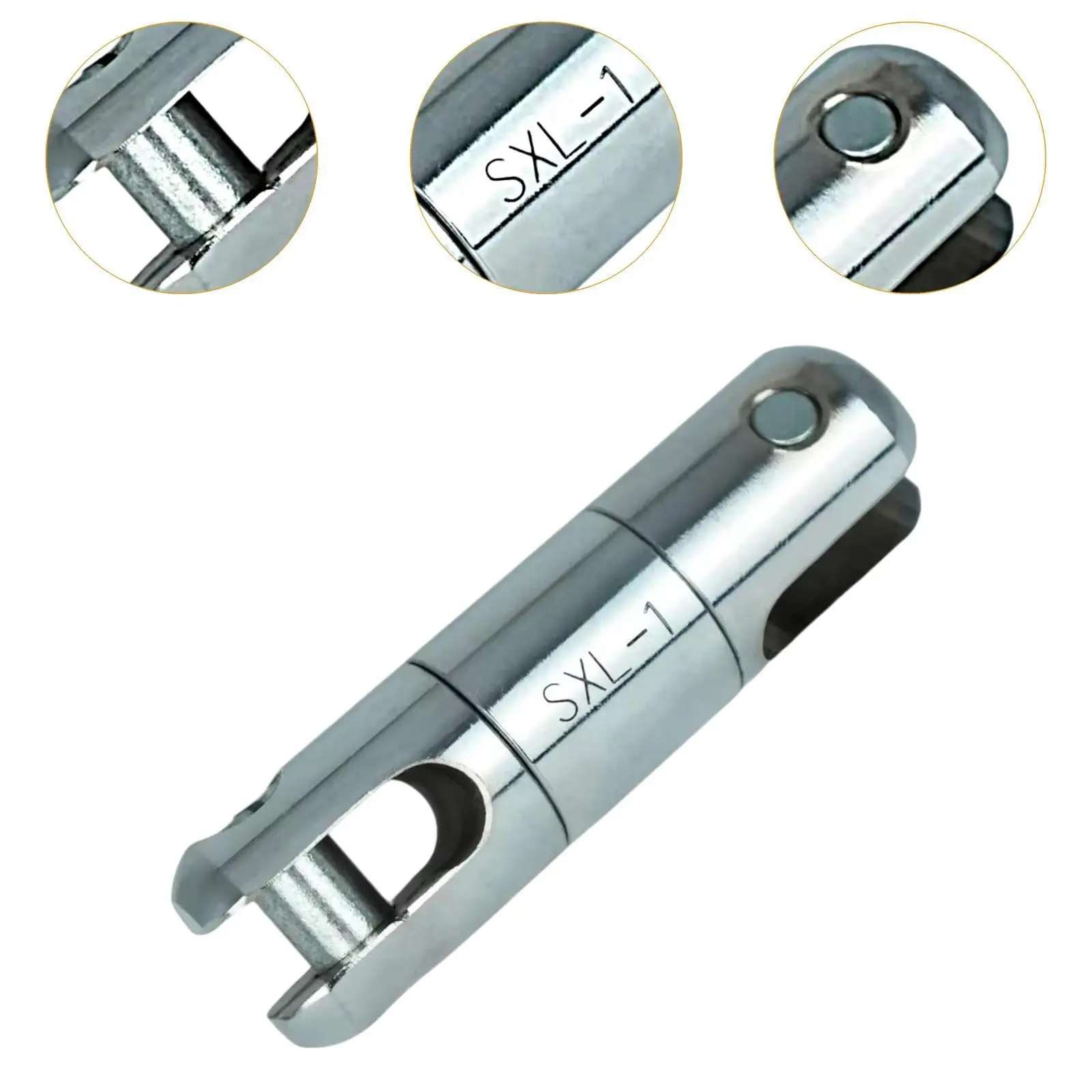 Reliable Alloy Steel Cable Pulling Swivel Practical Wire Bearing Breakaway Swivel Small Size for Transmission Line Operations