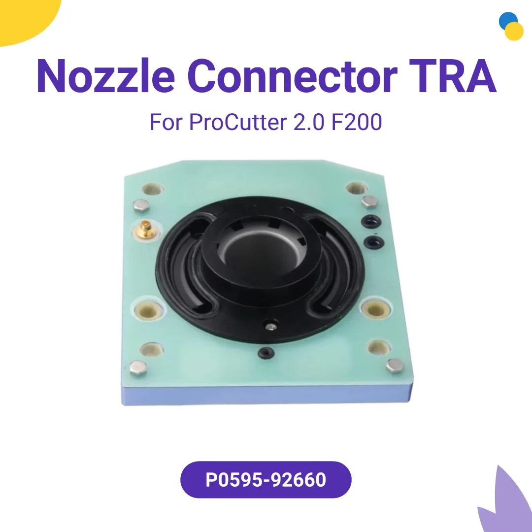 Преcitec ProCutter 2,0 лазерный разъем сопла, емкостный датчик TRA OEM P0595-92660 для режущей головки SE ProCutter 2,0 F200