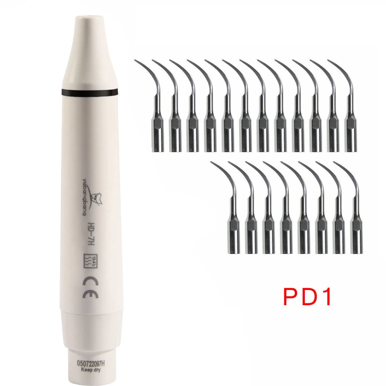 

Dental Detachable Ultrasonic Scaler Handpiece /PD1 Scaler Tips For DTE SATELEC