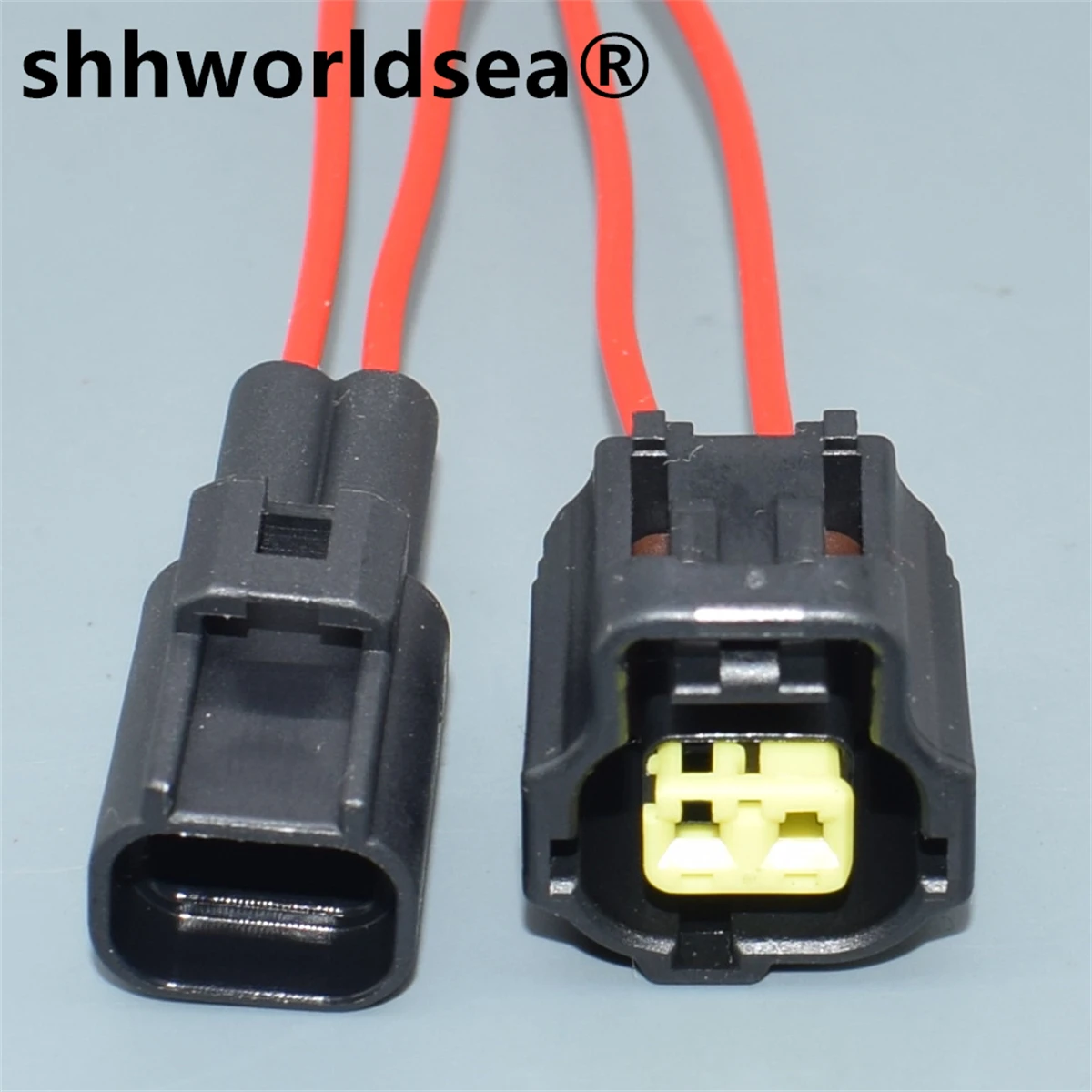 

shhworldsea 2P 1.8mm 184154-1/184022-1 Car Sealed Connector Auto Electrical Adapter Auto Wiring Terminal Adapter