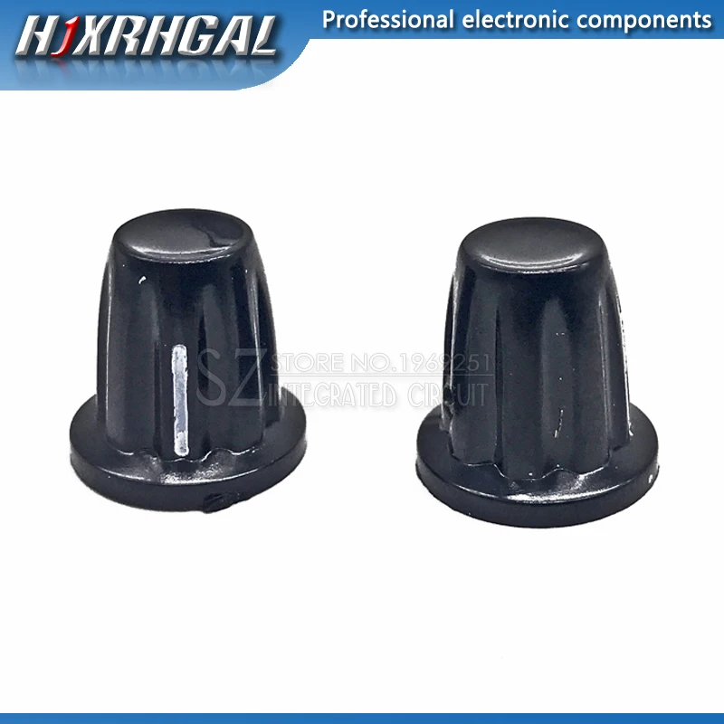 10pcs Bakelite potentiometer knob hole: 4MM for WH5 WXD3-13 K17-01 potentiometer hjxrhgal