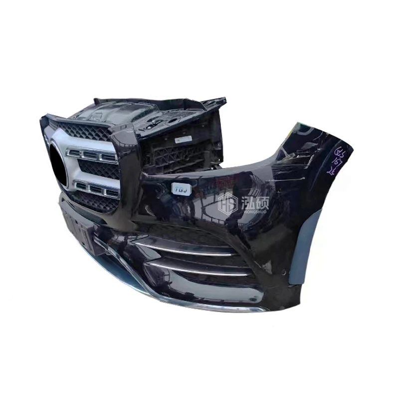 Used Body Kit for Mercedes GLS W167 X167 GLS450 GLS580 GLS600 Front Bumper Assembly Complete with Grilles LED Headlight