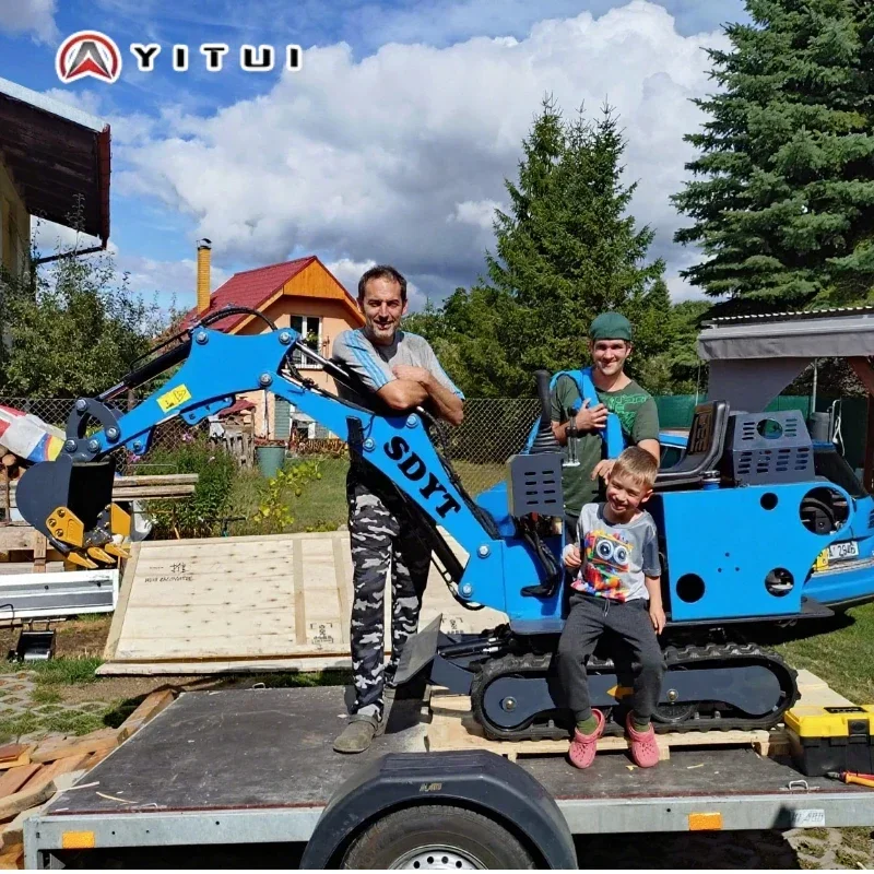 حفارات صغيرة 2 طن مخصصة 0.8 طن 1.2 طن 2 طن الصين حفارة هيدروليكية صغيرة مدمجة وغير مكلفة