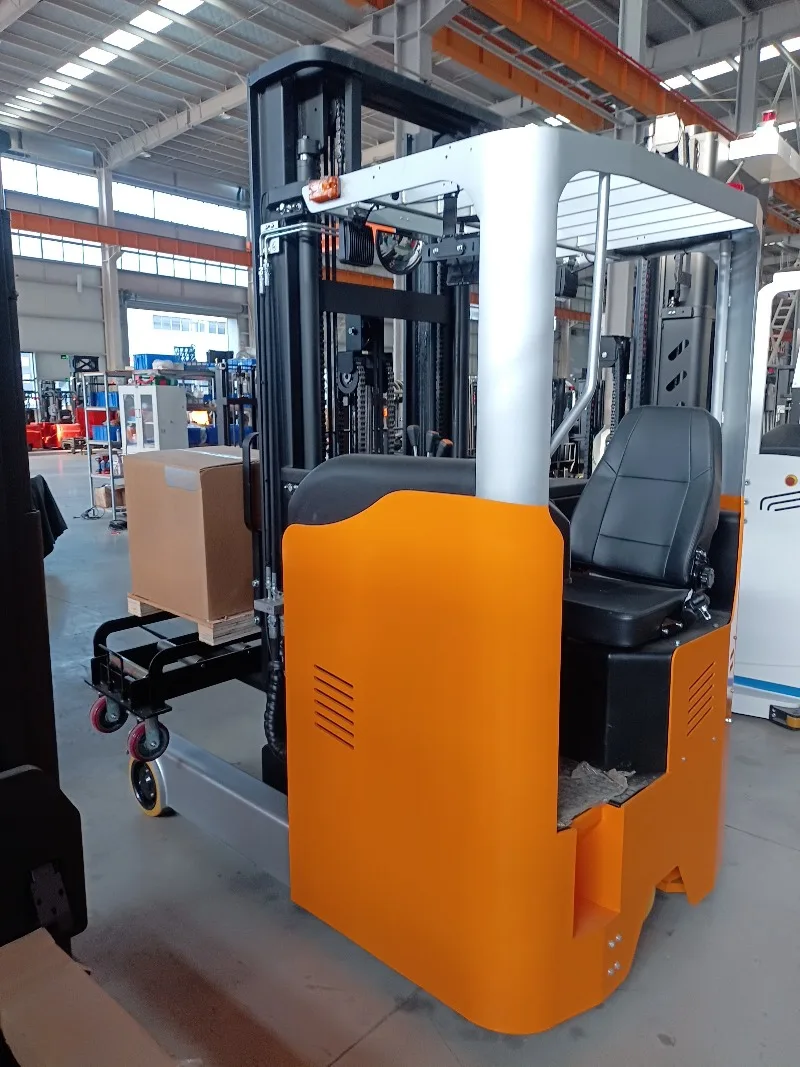 1500kg 2000kg Man-up Forklift 3 Way Reach Truck High Lift 12m Narrow Aisle Forklift