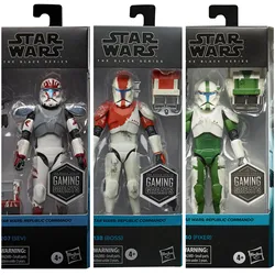 Star Wars Republic Commando RC-1138 BOSS RC-1140 FIXER RC-1207 SEV 6