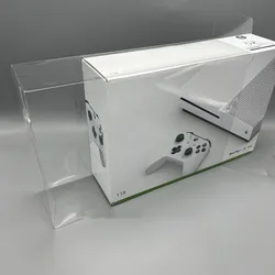 1 Box Protector For Xbox one S Console Box Clear Display Case Collect Box