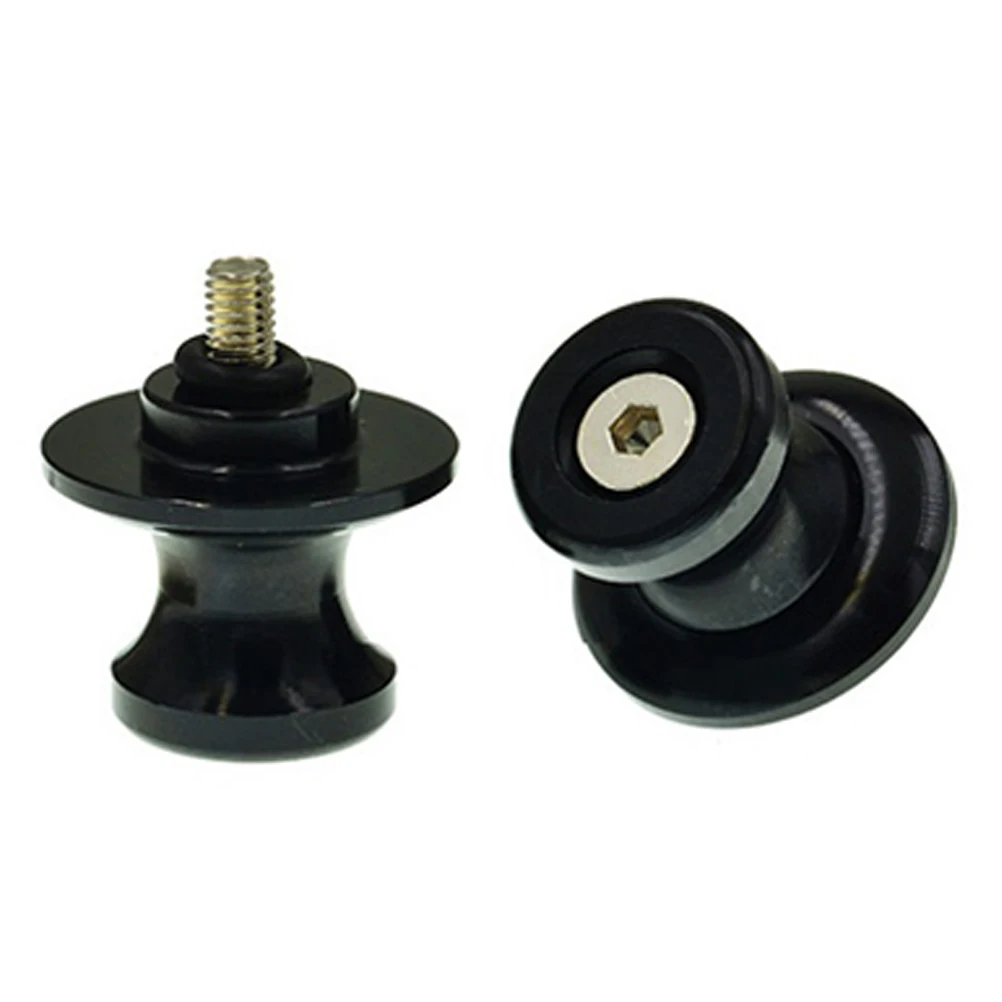 

2pcs 6-8Mm Motorcycle Stand Screw Aluminum Alloy Swingarm Spool Screw Durable Corrosion Resistant Heavy Duty Screws For Car