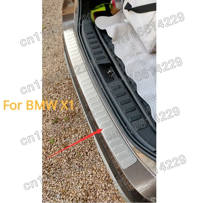 Protetor de para-choque traseiro, peitoril do porta-malas, placa de piso, guarnição para bmw x1 e84 2009-2017 2018 2019 2020 2021 2022 2023 2024