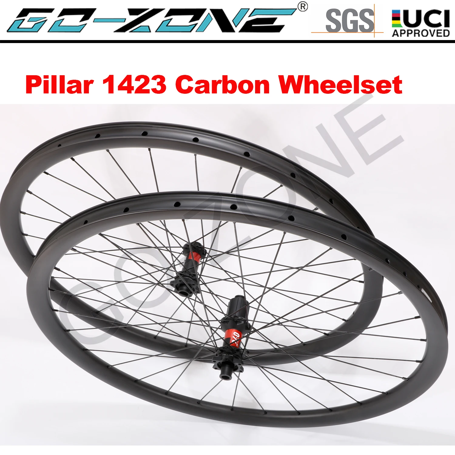 Light Carbon MTB Wheelset 27.5 Tubeless DT 240 Pillar 1423 Thru Axle / Quick Release / Boost Spare Parts For Bicycle