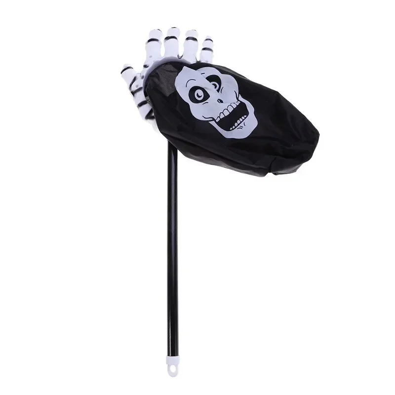 Halloween-Kürbis- und Totenkopf-Süßigkeitentasche, Handtasche für Süßes oder Saures für Kinder, gruseliges Partyzubehör, Halloween-Requisiten für Kinder – Detail 8