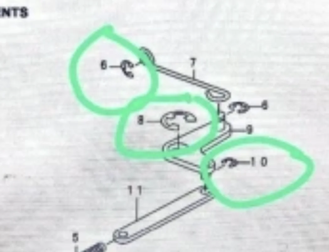

AAAA 40115002 industrial sewing machine parts
