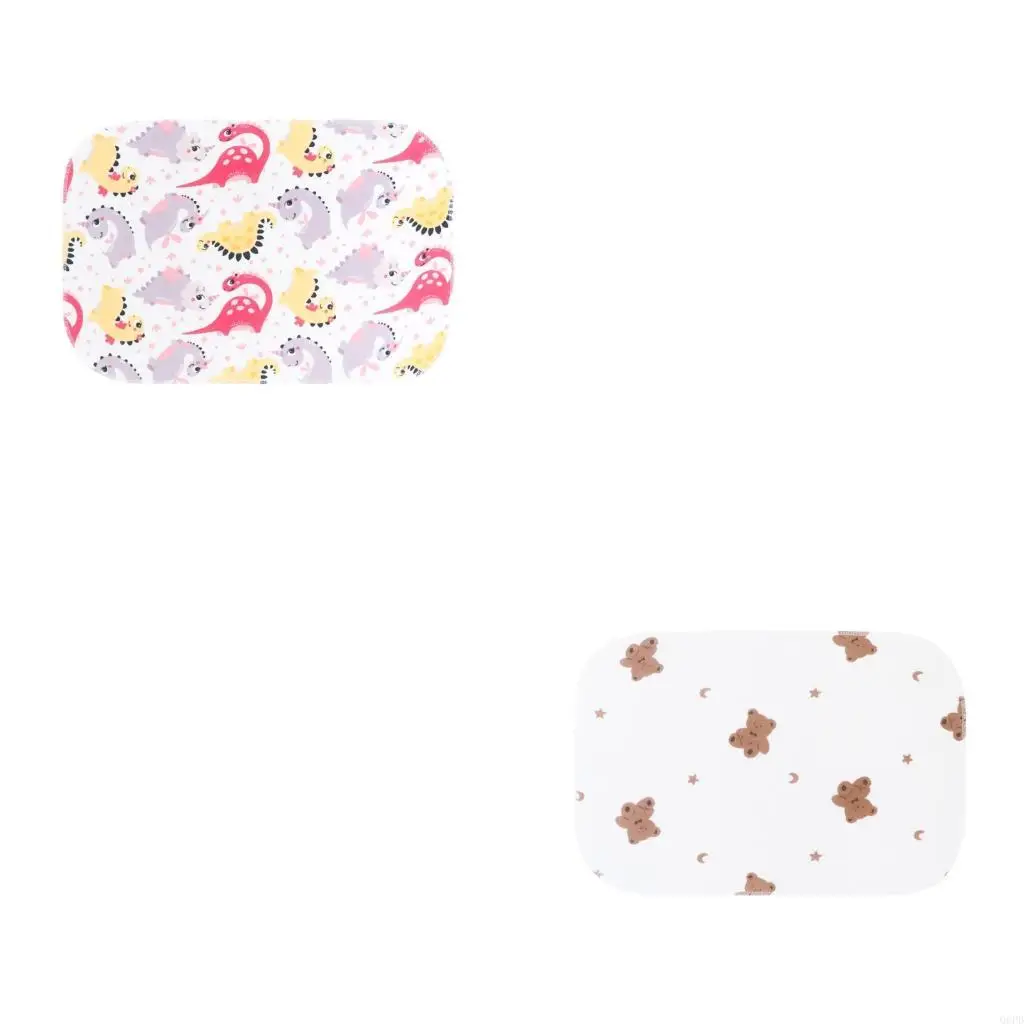 

4pcs/set Soft Infant Face Cloth Cartoon Themed Baby Saliva Towel Handkerchief