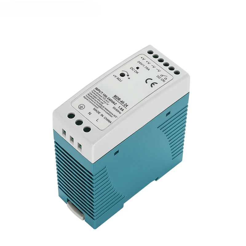 60W 40W 12V 24V 1A 3A Idealplusing Din Rail Variable Power Supply Switching Power Supplies High Efficiency Low Power Dissipation