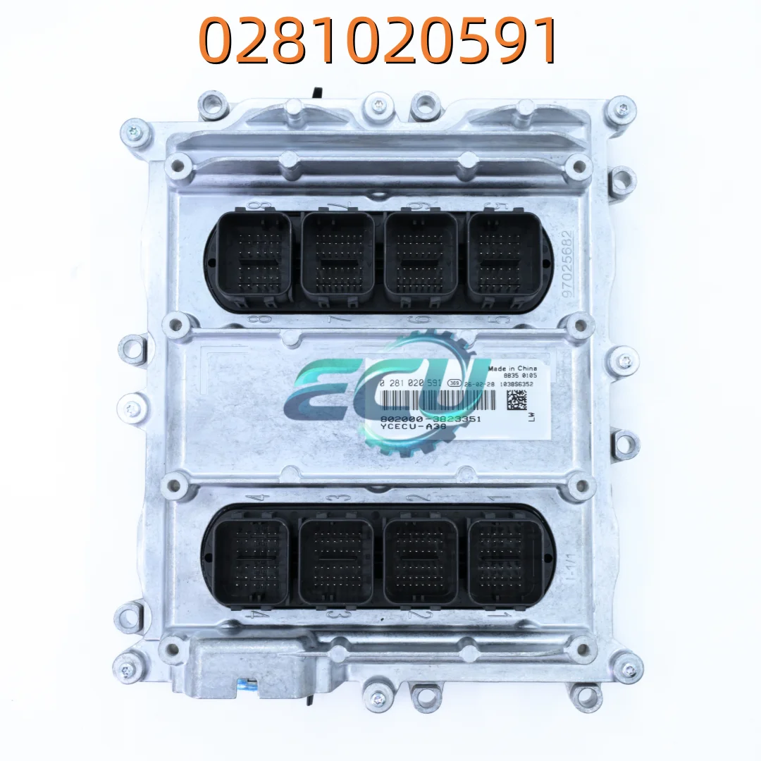0281020591 ECU ECM EDC16 UC40 Unit For CA6DL1 YC6L Pickup Common Rail System Management Board