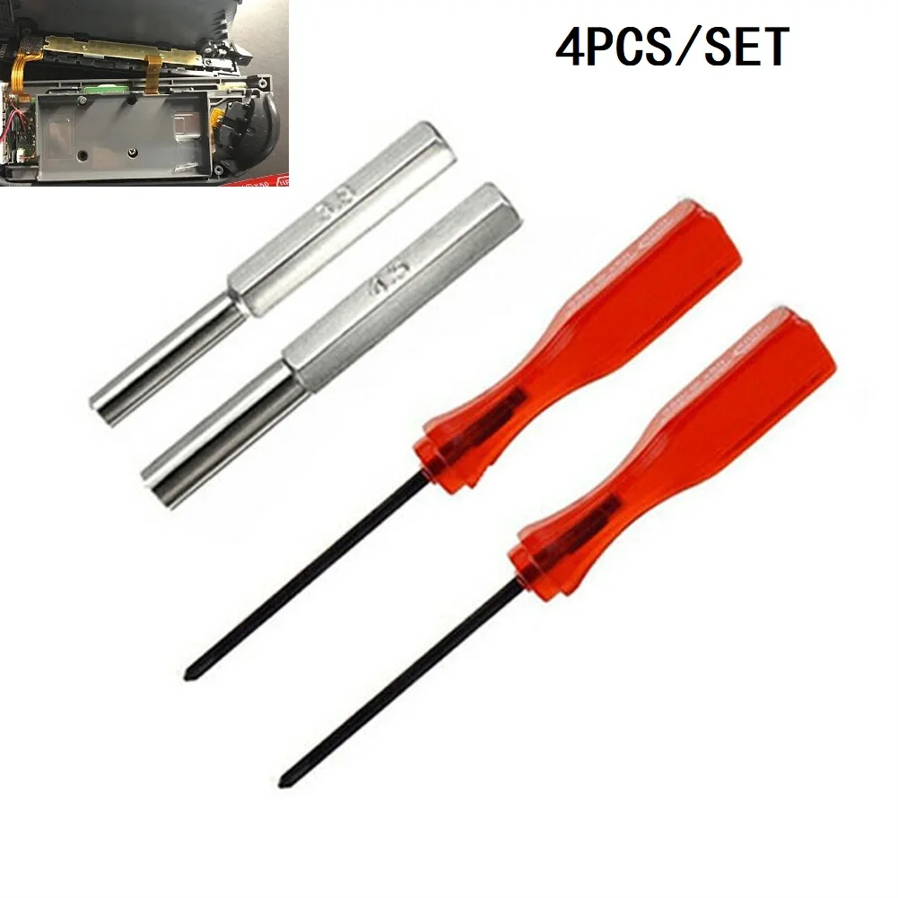 4PCS Screwdriver Bit For NES for snes for n64 for Game Boy Disassemble Game Card Screwdriver Bit Security Tool Disassemble