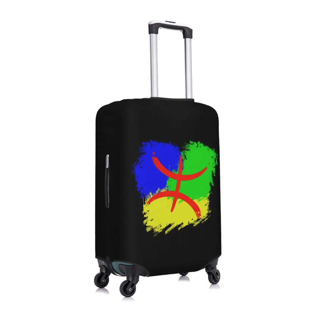 Juste de valise personnalisée Berber Amazigh Feel, housses de protection élastiques pour bagages, 18-32 po