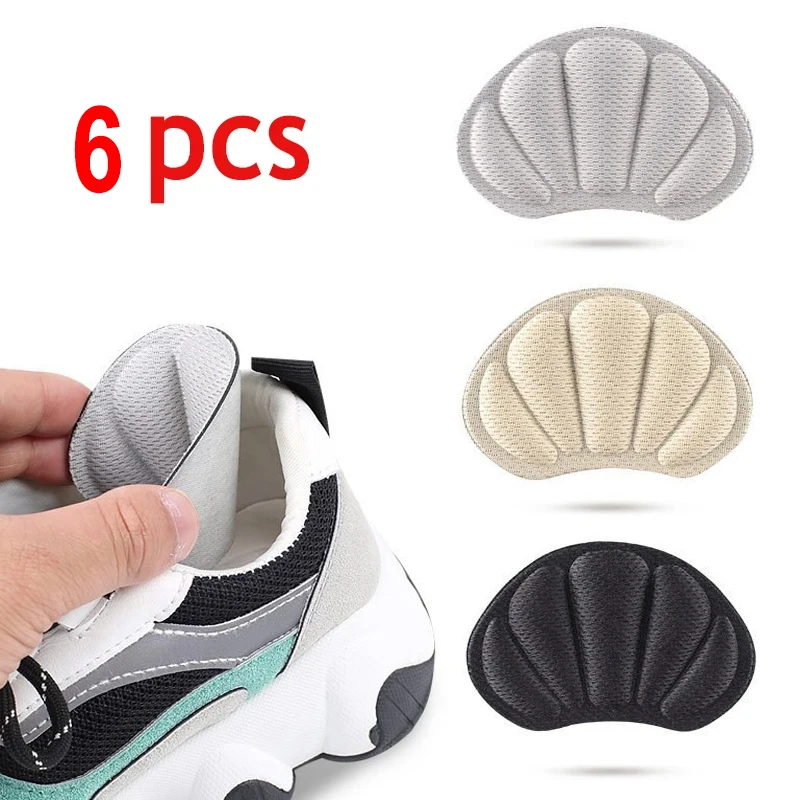 3Pairs Heel Inserts for Shoes Too Big Reduce Size Filler Sneakers High Heels Pain Relief Insole Anti-Wear Feet Heel Protector