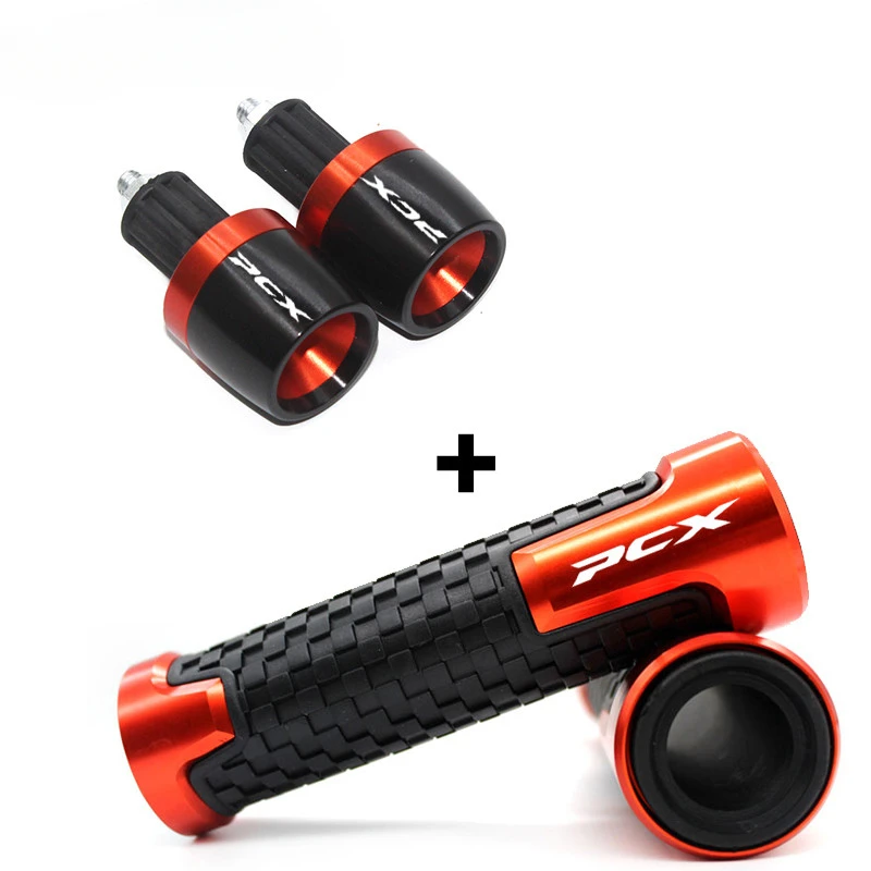 

Motorcycle Accessories Aluminium CNC Hand Grips Handle Bar End Cap For HONDA PCX125 PCX 125 PCX150 PCX 150 PCX160 Moto Handlebar