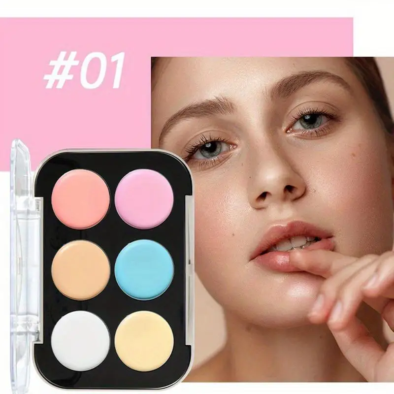 Color Correcting Palette Portable Long Lasting Contour Cream waterproof brighten skin tone concealer Brighten Facial Makeup