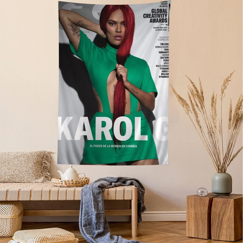 K-Karol نسيج حائط كلاسيكي ، G مغني ، تصنعه بنفسك ، غرفة المعيشة ، المنزل ، ديكور النوم ، فن جداري