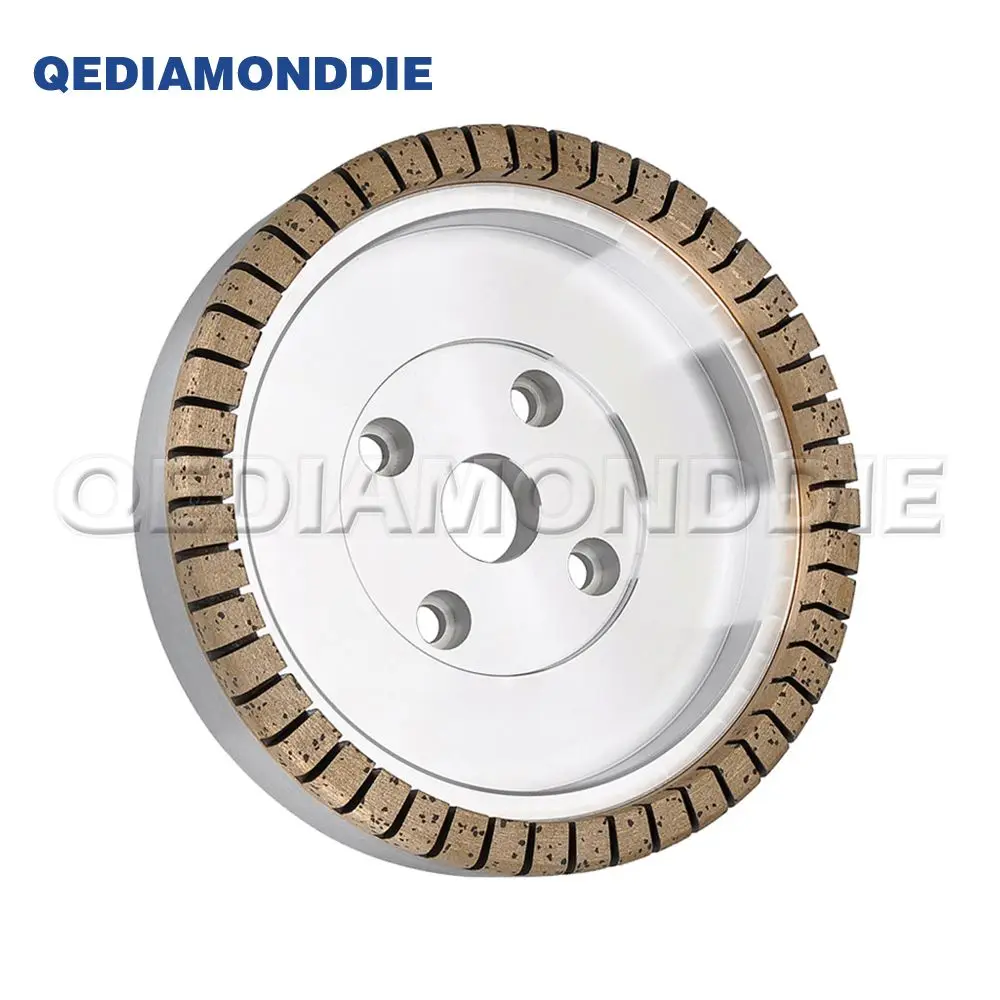 Full Segmented Glass Diamond Cup Grinding Wheel for Flat Edge of Straight-line Double Edger