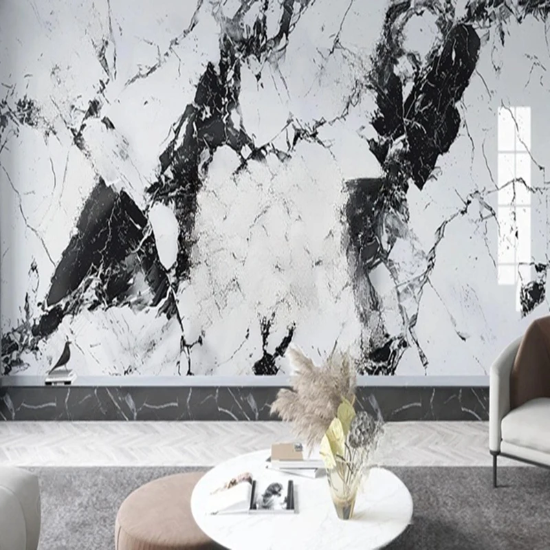 MU7708 Custom Size 3D Stereo Mural Geometric Line Pattern Home Decor Wallpaper Living Room Bedroom Background Backdrop