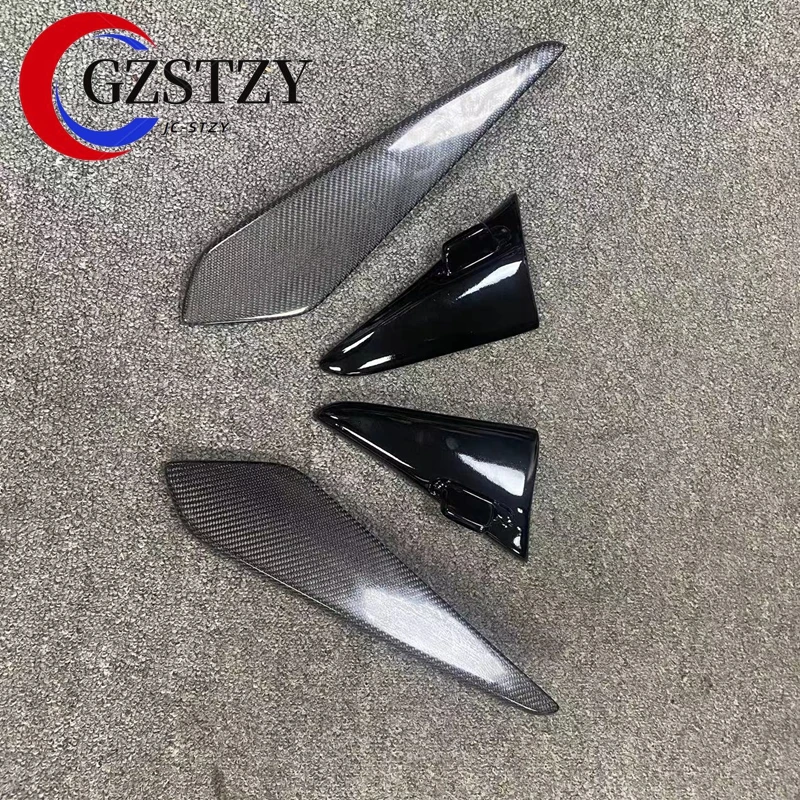 4 Stuks Koolstofvezel Gesmeed Carbon Achter DAK Top Vleugel KOFFERBAK Lip Staart Spoiler Voor Porsche Cayenne Coupe 2019 2020 2021 2022