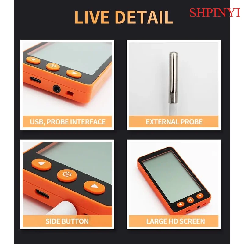 Aikesi GSP-70Pro LCD Data Logger Multi Reusable  USB PDF Report   Data Logger Temperature CE FCC ROHS