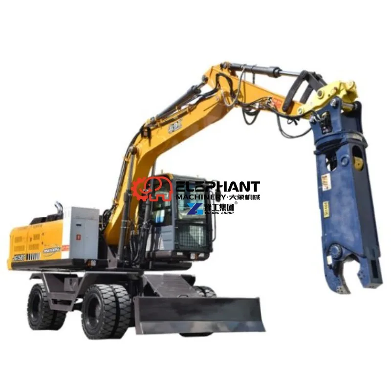 Multifunctional Long Life Metal Scrap Scissors Excavator Parts Economical Cheap Large Effective Powderful Hydraulic Eagle Shear