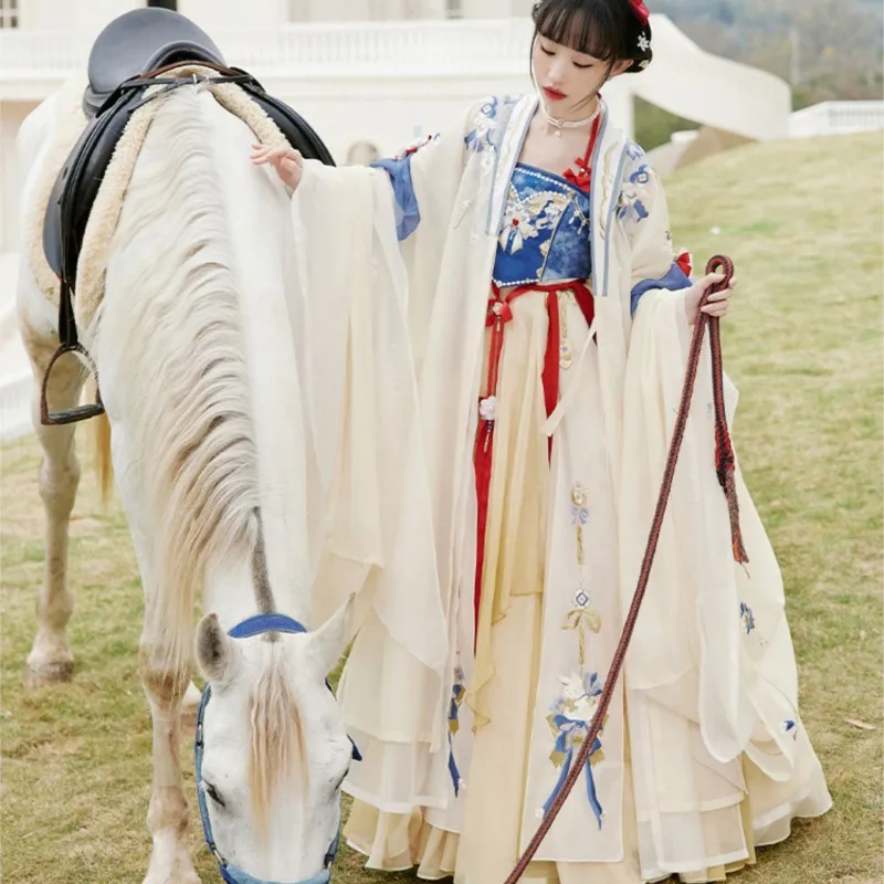 

Women's Hanfu Dream Chinese Traditional Han Clothing Quixote Skirt