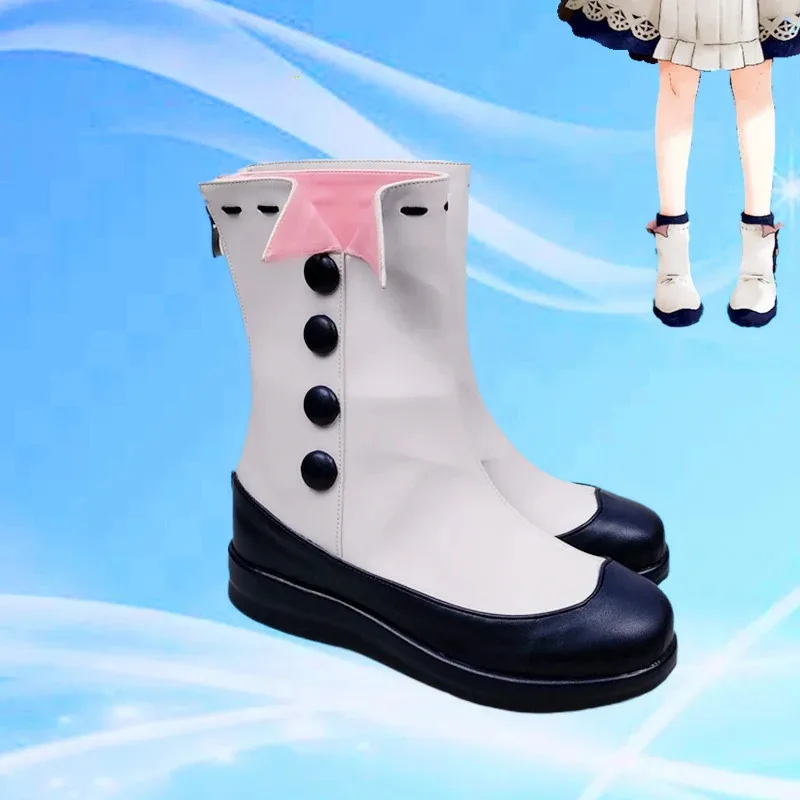 

Cosplay Shoes Boots Anime Shadows House Emilico Halloween Party Costume Accessories Custom Made