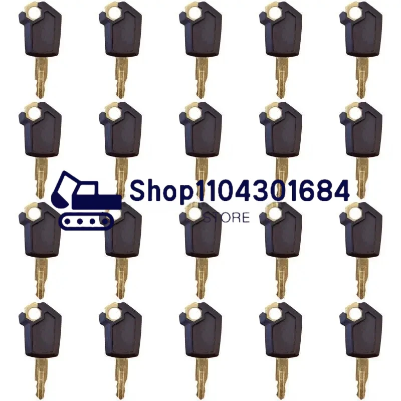 20 Pcs Iron Key for Caterpillar Heavy Equipment Ignition Loader Dozer Digger Key 5P8500 CAT