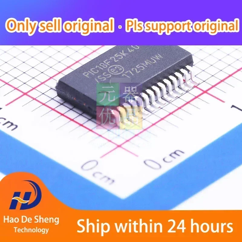 

10 шт./лот PIC18F25K40T-I/SS PIC18F25K40 SSOP-28, новый, оригинальный, в наличии