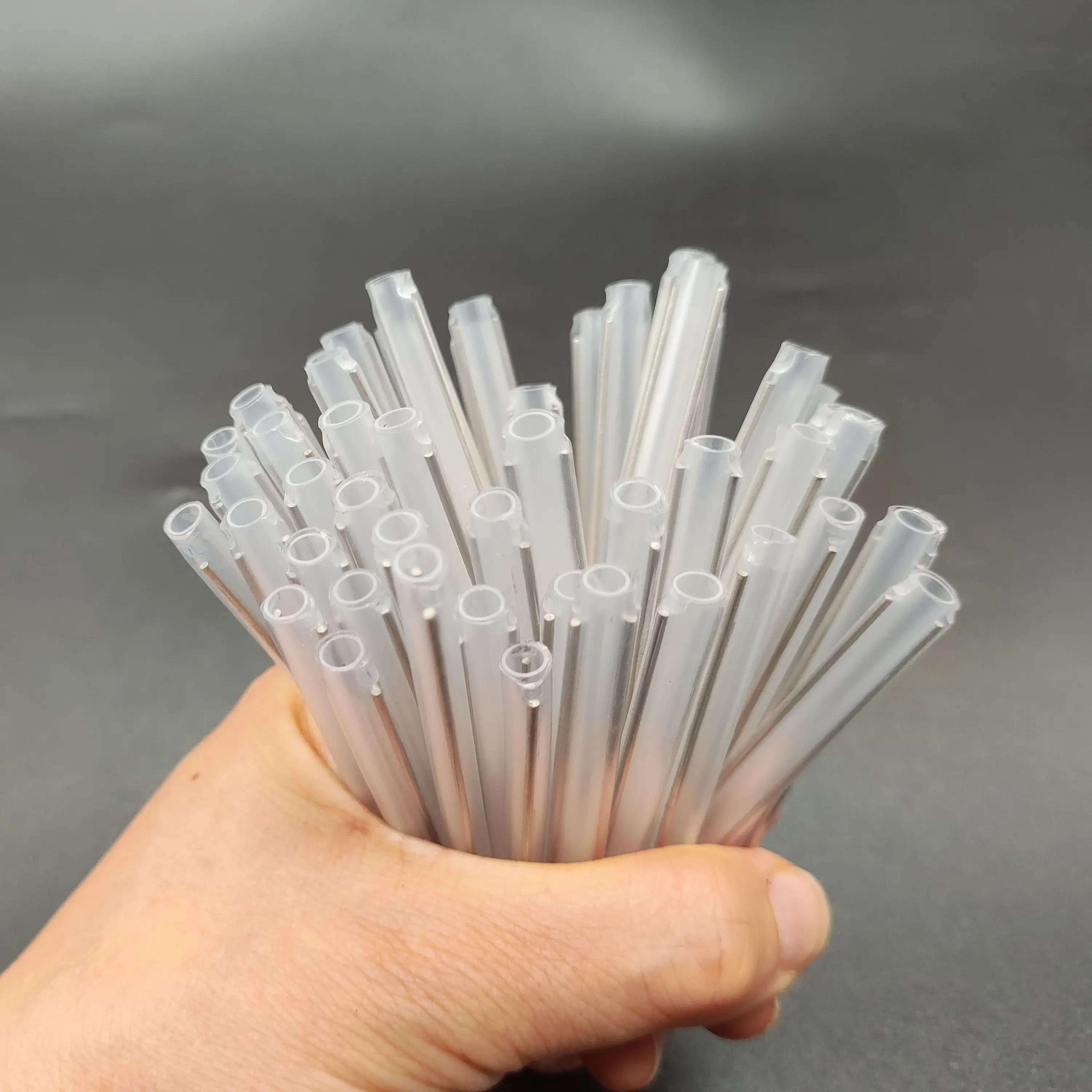 Imagem -03 - Fibra de Calor Encolher Splice Proteger Tubo Shrinkable Double Needle Pin 6.0*5.5 mm Ftth Fiber Tool Fusion Splice Protection Tube