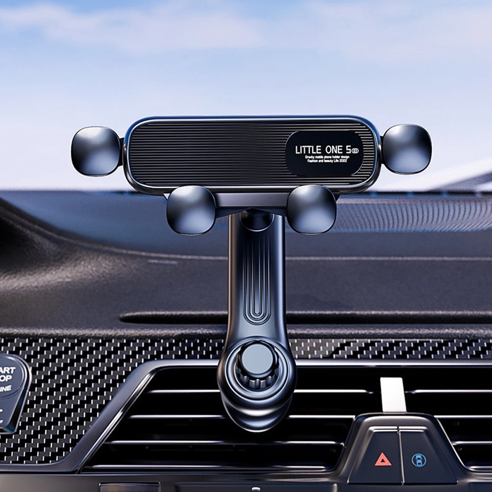 1PC Gravity Car Phone Holder Air Vent Mount Cell Phone Mount 360° Adjustable Navigation Stand for iPhone 14 13 12 Xiaomi Samsung