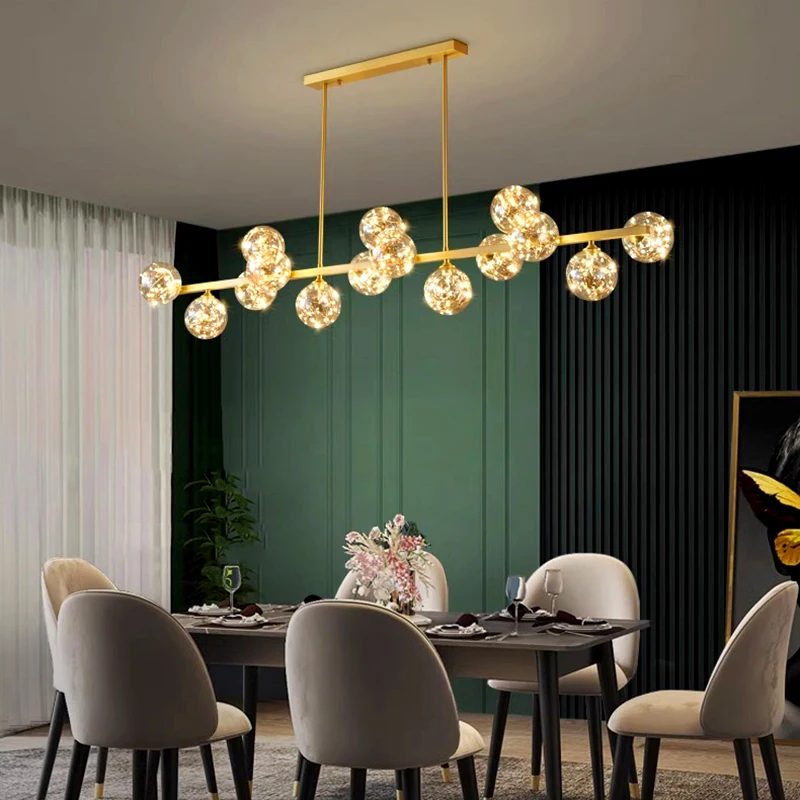 Modern dine dining room Pendant lights indoor lighting Ceiling lamp hanging light led Chandeliers for living room indoor lightin