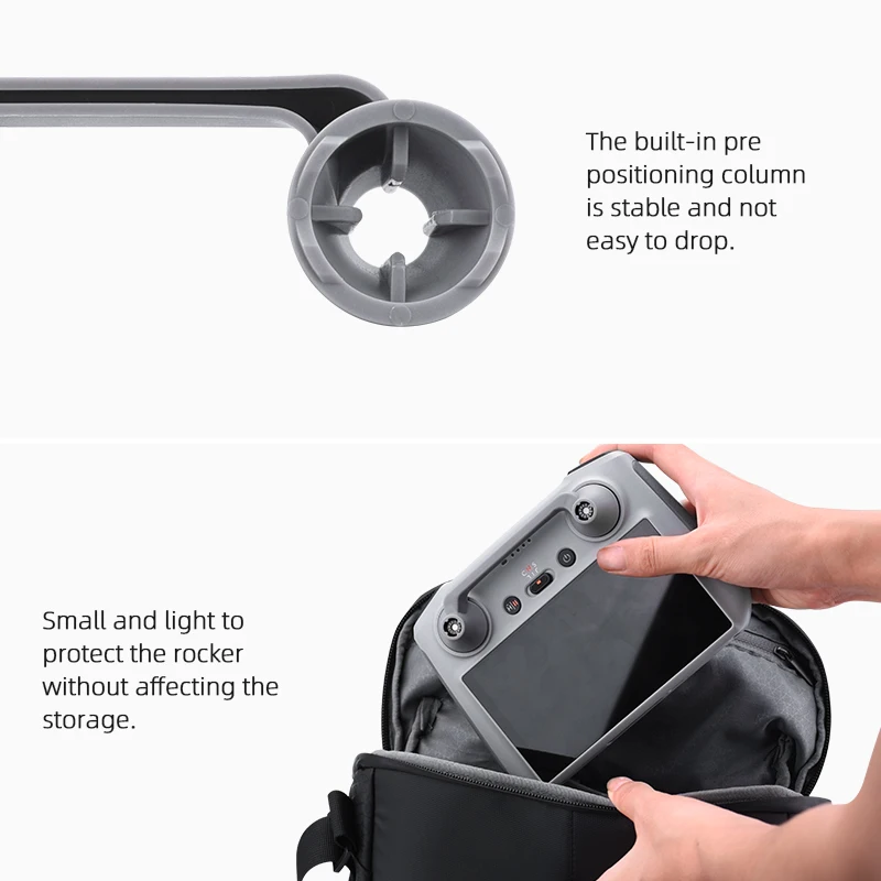 Protetor de balancim capa para dji mini 3 pro controle remoto joystick polegar rocker cap vara zangão rc acessórios