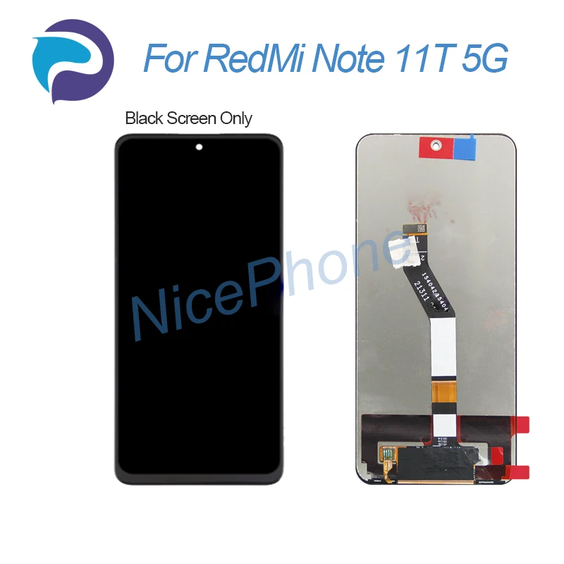 شاشة LCD وشاشة رقمية تعمل باللمس ، عرض ل Redmi نوت 11T ، 5G ، 2400x1080 ، 21091116AI