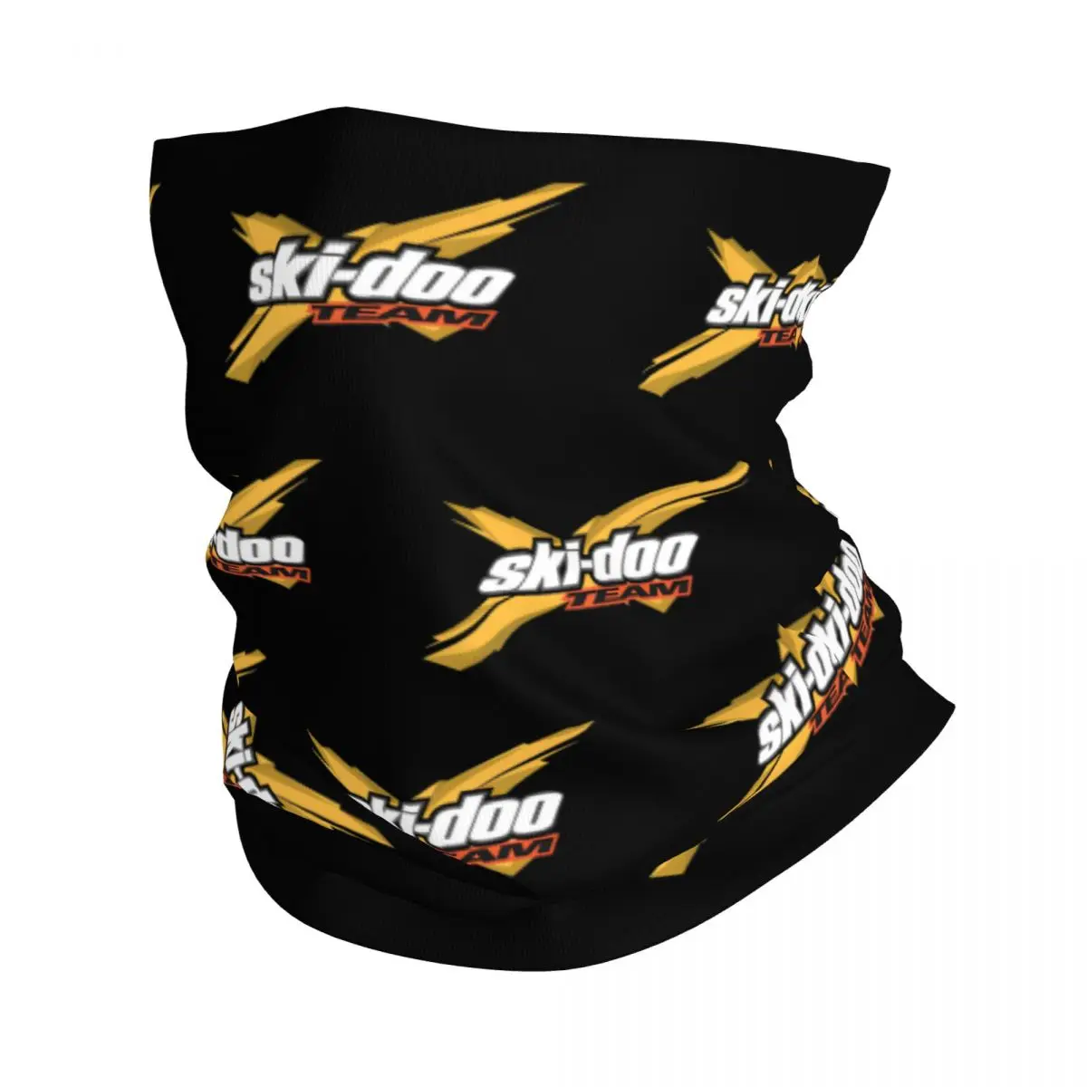 Ski-Doo Team Logo Bandana Neck Gaiter Printed Face Scarf Multi-use Headband Hiking for Men Women Adult Washable