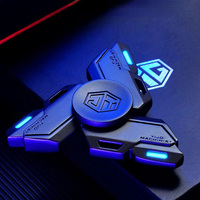 Fidget Spinner Metal Alloy Luminous Long Lasting Fingertip Gyro EDC Spinning Top Stress Relief Toys for Adults Kids Gifts