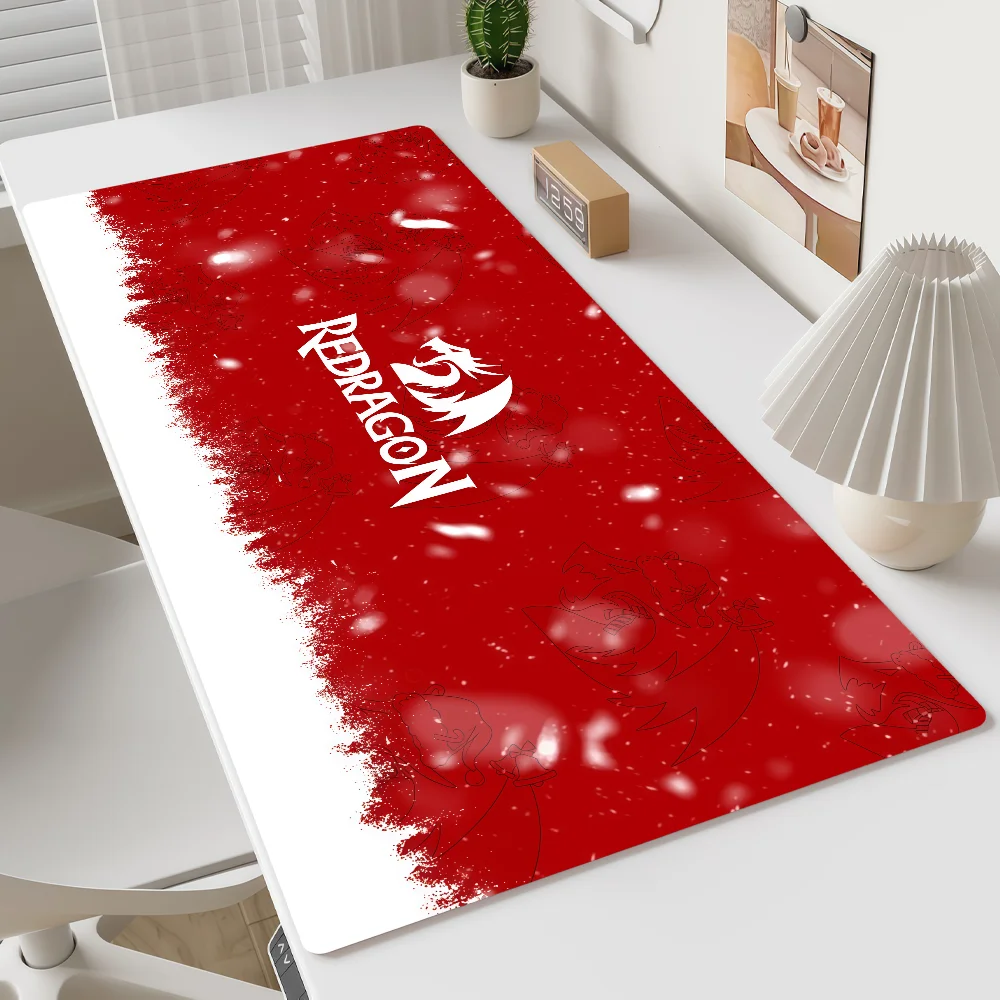 R-Redragon Mouse Pad MousePad Non-slip Lockedge Office Student Gaming Thickened Large Logo Writing Pad Cool Cushion