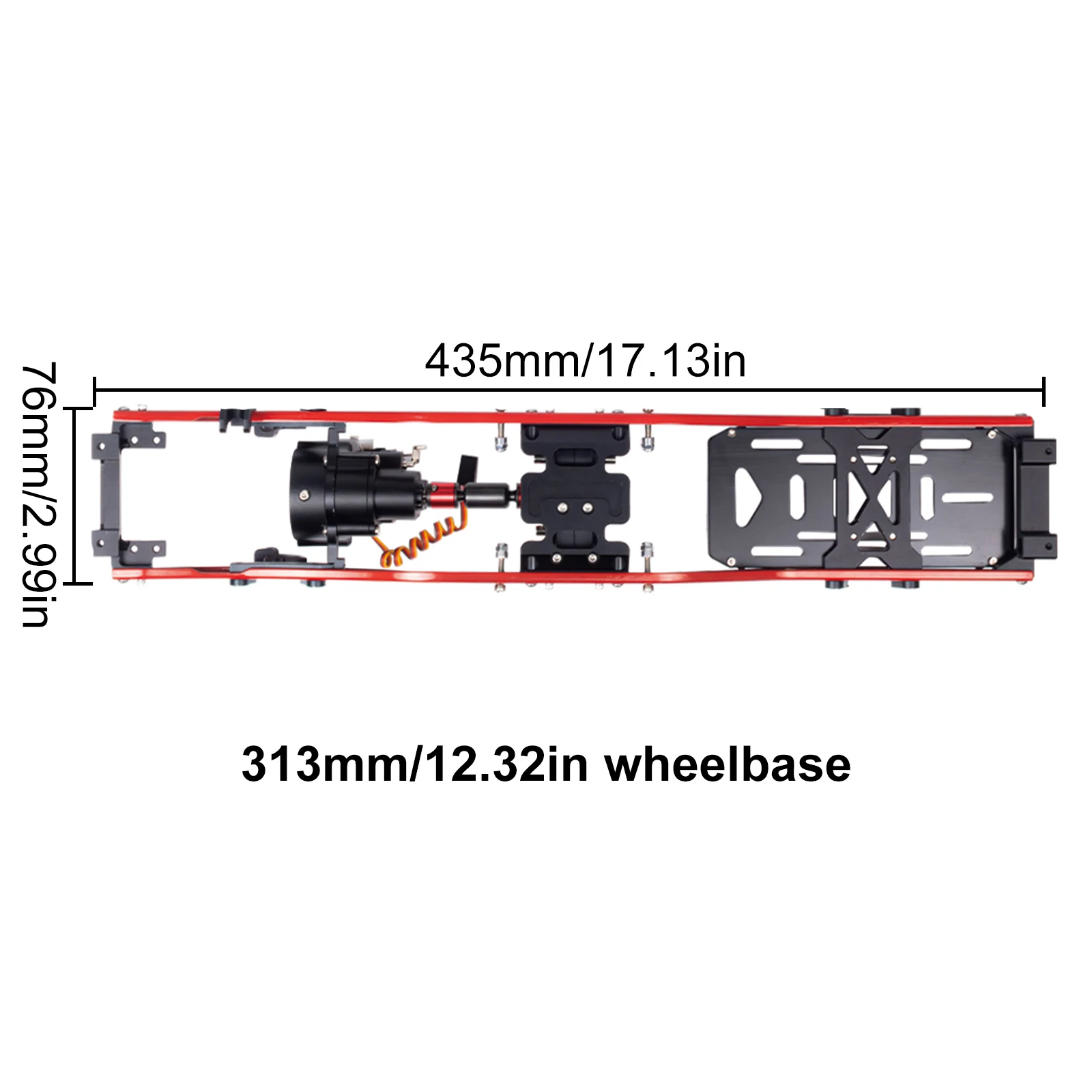 SCX10 90046 313mm 12.3\