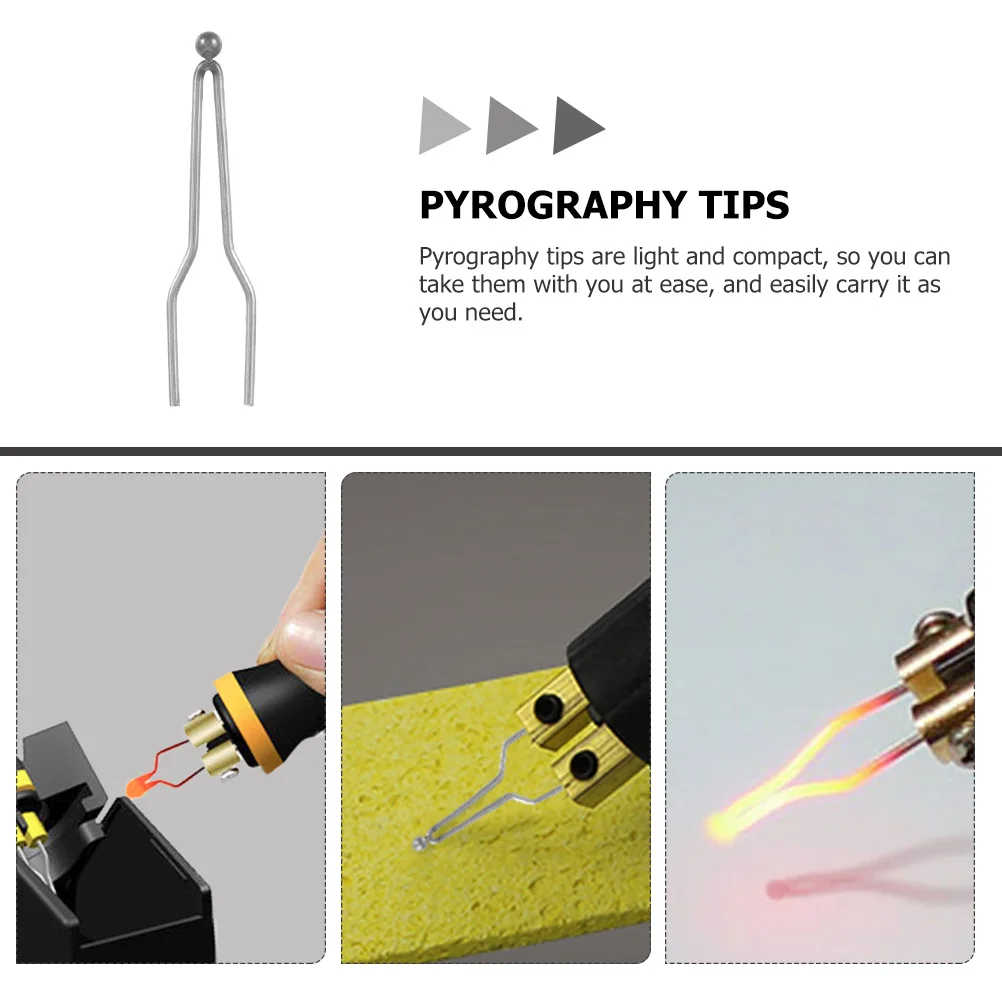 

9Pcs Pyrography Tips Replacement Nibs Durable Burning Machine Tool Accessories Wood Burning Machine Tip