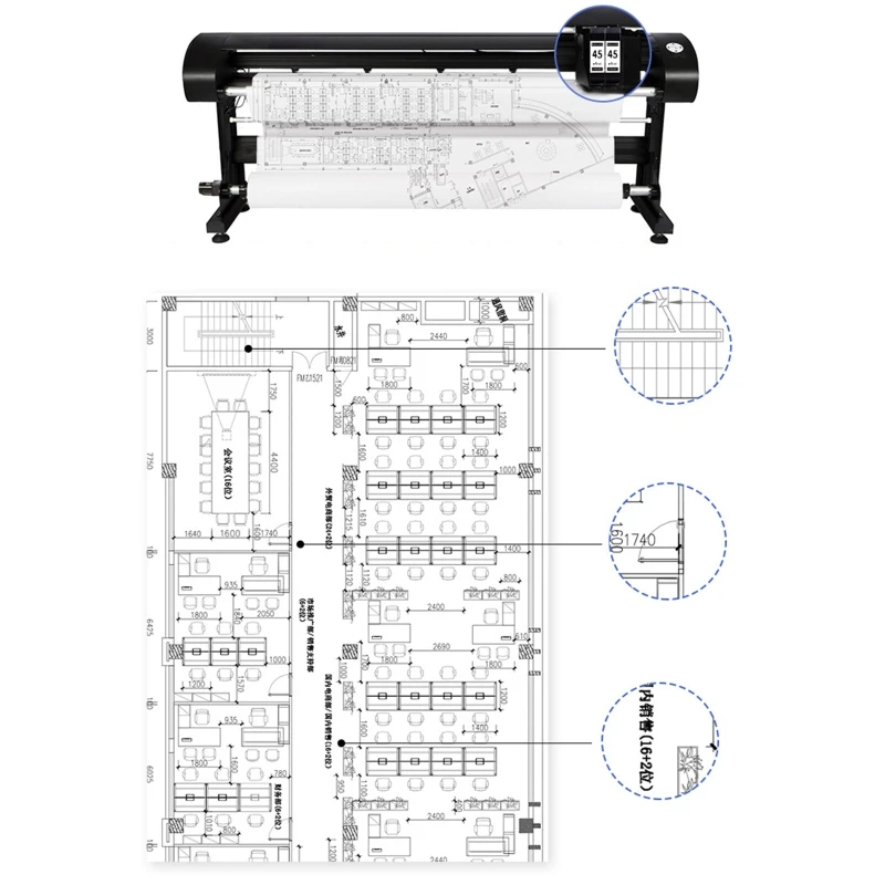 40ML 45 Inkjet Printer Ink Cartridge for hp C51645A for 710C 720C 820C 830C 850C 870CSE 880C 890CSE Printers