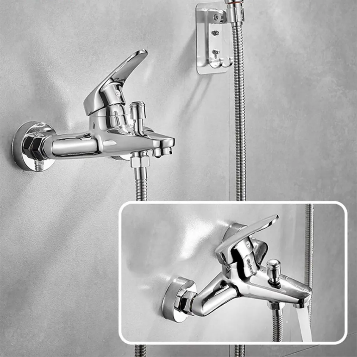 

Смесительный клапан из сплава, смеситель для горячей и холодной воды, переключатель для ванны, смесительный кран, ванна для ванной комнаты