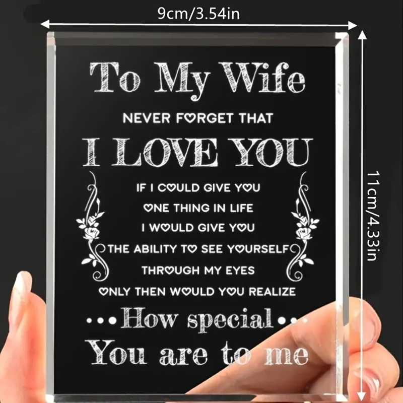 Gifts For Wife I Love You Gifts For Her From Husband Best Anniversary Birthday Wife Gift Ideas Romantic To My Wife
