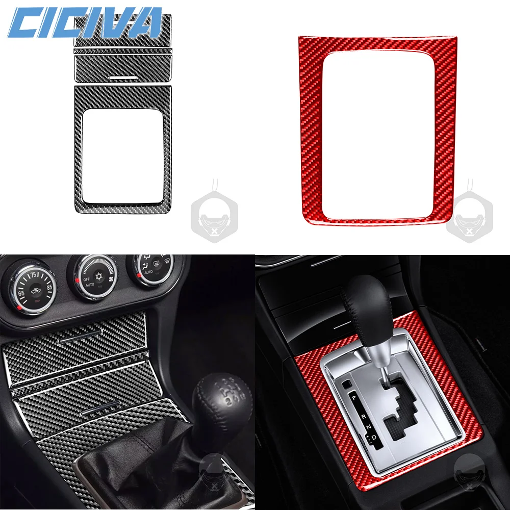 

For Mitsubishi Lancer EVO gt gts 2008-2015 Carbon Fiber Gear Shift Water Cup Panel Cover Car inside Trim Accessories Sticker