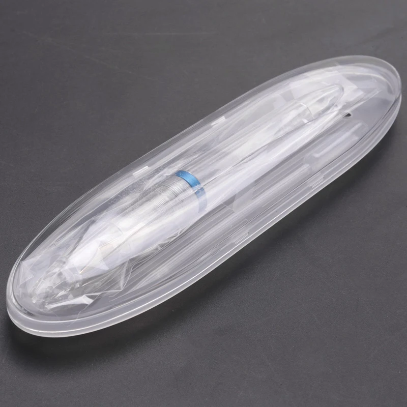 Горячая TTKK 4 шт. перьевая ручка с наконечником 0,5 мм и прозрачными ручками большой емкости офисные школьные принадлежности синий