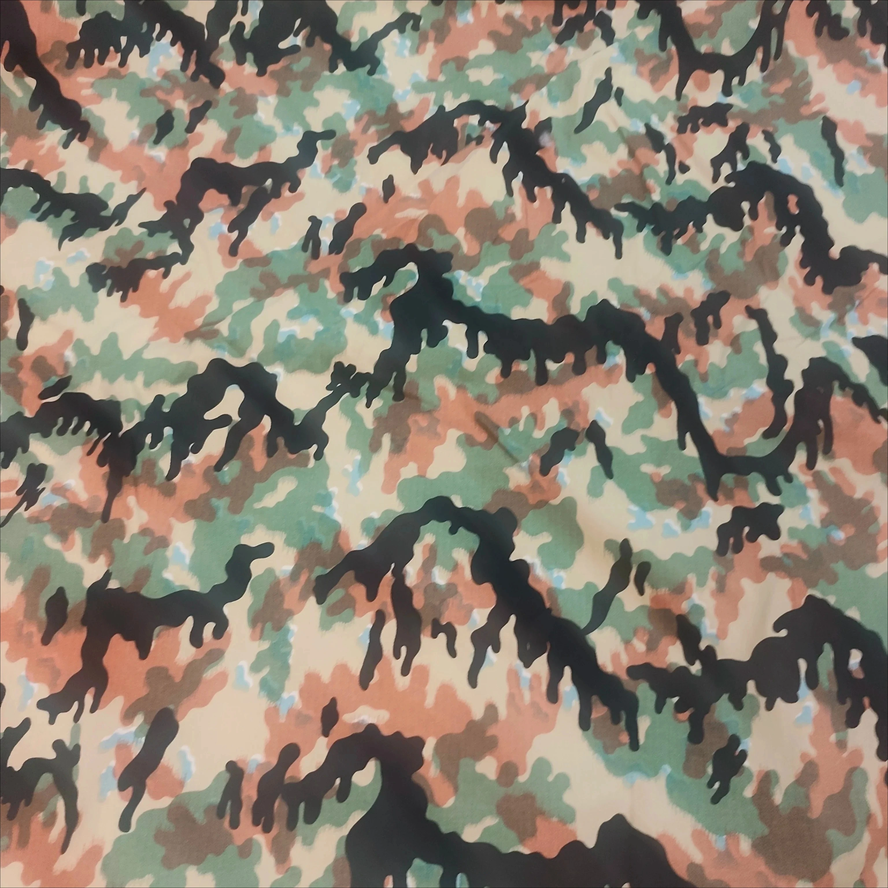 All-cotton German Ruins Camouflage Fabric SS-Leibermuster HBT Herringbone All-cotton Fabric 1*1 Reproduction view 5