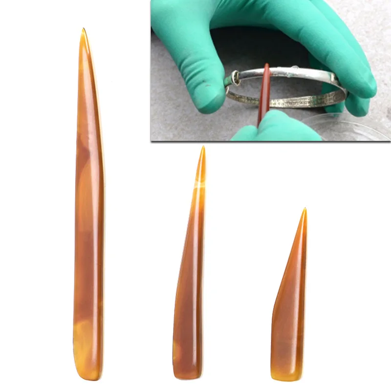 7-18cm Jewellery Tools Brazilian Agate Knife Gold and Silver Ring Bracelet Polishing Tool Jewelry Polishing Tool